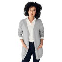 【送料無料】 Ellos レディース ニット・セーター アウター Ellos Women's Plus Size Boyfriend Cardigan Heat...