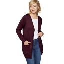 【送料無料】 Ellos レディース ニット・セーター アウター Ellos Women's Plus Size Boyfriend Cardigan Midn...