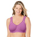 【送料無料】 コンフォート チョイス レディース ブラジャー アンダーウェア Comfort Choice Women's Plus Size Out Wire...
