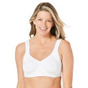 【送料無料】 コンフォート チョイス レディース ブラジャー アンダーウェア Comfort Choice Women's Plus Size Out Wire...