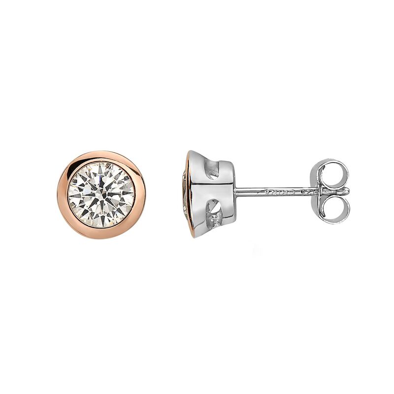 【送料無料】 アンブランデッド レディース ピアス・イヤリング アクセサリー 18k Rose Go