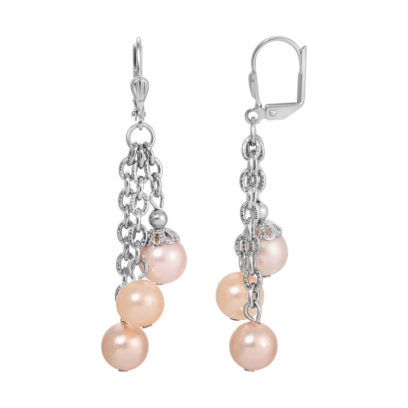 【送料無料】 1928 レディース ピアス・イヤリング アクセサリー 1928 Silver Ton