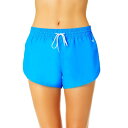 【送料無料】 ハーレー レディース ボトムスのみ 水着 Juniors' Hurley Solid 3-in. Inseam Beachrider Board Shorts Blue