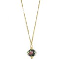 【送料無料】 1928 レディース ネックレス・チョーカー・ペンダントトップ アクセサリー 1928 Gold Tone Flower Bead Necklac...