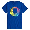 【送料無料】 ニコロデオン メンズ Tシャツ トップス Men's SpongeBob SquarePants Graphic Tee Blue(4)
