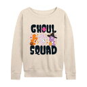 【送料無料】 ライセンス キャラクター レディース Tシャツ トップス Women's Care Bears Halloween Ghoul Squad Pullover Beige(4)