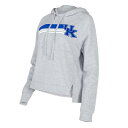 【送料無料】 アンブランデッド レディース Tシャツ トップス Women's Concepts Sport Gray Kentucky Wildcats Ce...