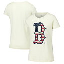 【送料無料】 ニューエラ レディース Tシャツ トップス Women's New Era Cream Boston Red Sox Vintage T-Shirt Rsx Beige