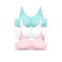 【送料無料】 コンフォート チョイス レディース ブラジャー アンダーウェア Comfort Choice Women's Plus Size 3-pack C...