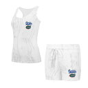 【送料無料】 アンブランデッド レディース ナイトウェア アンダーウェア Women's Concepts Sport Florida Gators Quartz Tank Top & Shorts Set Fld Beige