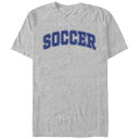 【送料無料】 ライセンス キャラクター メンズ Tシャツ トップス Men's Soccer Graphic Tee Athletic Heather(4)