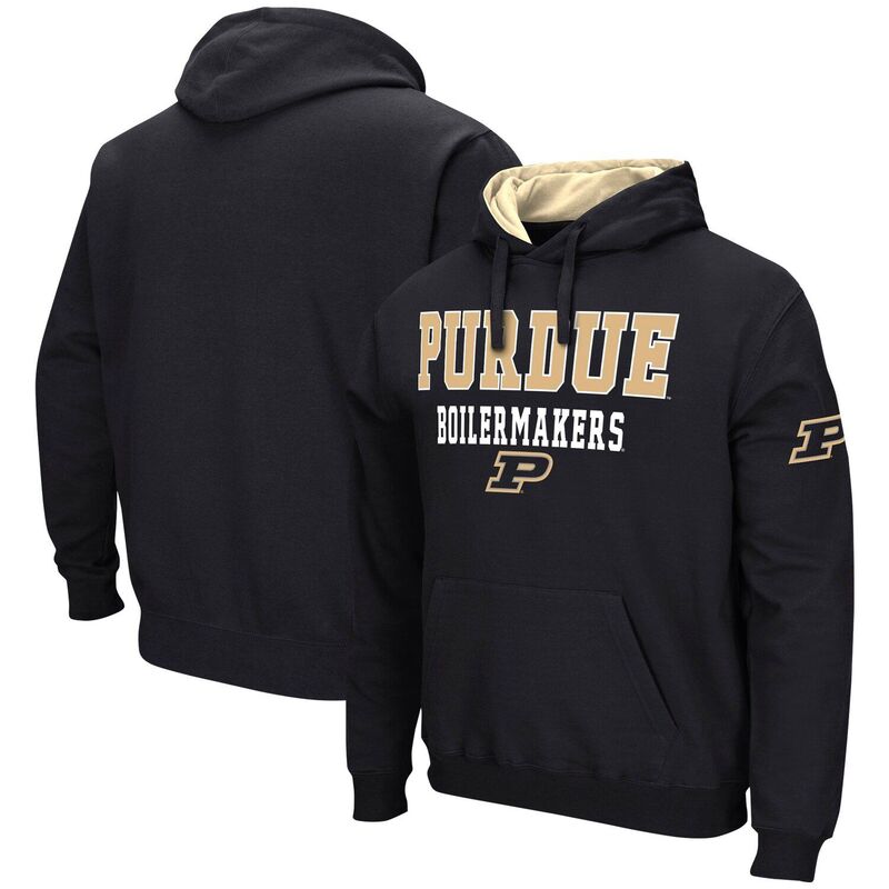 ̵   T ȥåץ Men's Colosseum Black Purdue Boilermakers S...