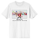 【送料無料】 ライセンス キャラクター メンズ Tシャツ トップス Men's Summer Wars Virtual World Tee White