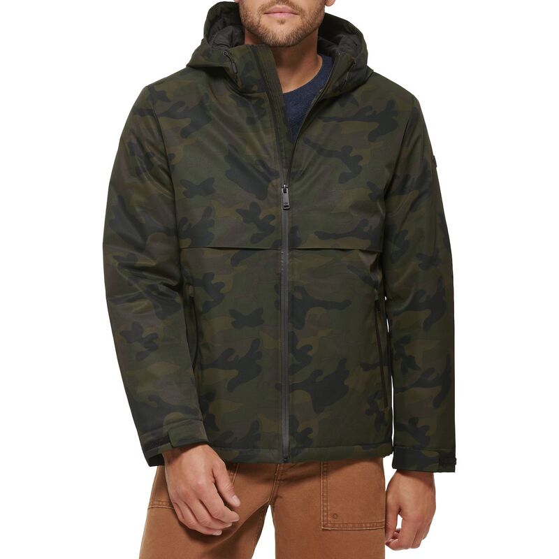 【送料無料】 ドッカーズ メンズ ジャケット・ブルゾン アウター Men's Dockers Flex Hooded Jacket Camouflage