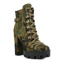 【送料無料】 ロンドンラグ レディース ブーツ・レインブーツ シューズ London Rag Spruce Women's Platform Ankle Boo...