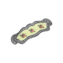【送料無料】 1928 レディース ヘアアクセサリー アクセサリー 1928 Silver Tone and Enamel Floral Hair Barret...