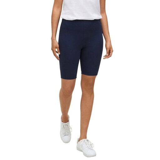 【送料無料】 Ellos レディース ハーフパンツ・ショーツ ボトムス Ellos Women's Plus Size Stretch Knit Bike Shorts Navy 【送料無料】 Ellos レディース ハーフパンツ・ショーツ ボトムス Ellos Women's Plus Size Stretch Knit Bike Shorts Navy