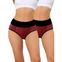 【送料無料】 アレグラ ケー レディース パンツ アンダーウェア Women's High Waist Tummy Control Color-block Br...