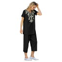 【送料無料】 ウーマン ウィズイン レディース Tシャツ トップス Woman Within Women's Plus Size Printed Tunic A...