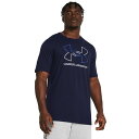 【送料無料】 アンダーアーマー メンズ Tシャツ トップス Big & Tall Under Armour Foundation Short Sleeve Graphic Tee Midnight Navy