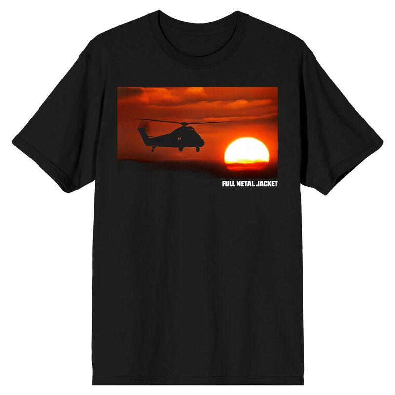 【送料無料】 ライセンス キャラクター メンズ Tシャツ トップス Men's Full Metal Jacket Helicopter ..