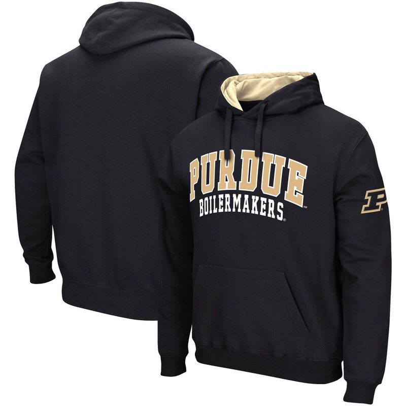̵   T ȥåץ Men's Colosseum Black Purdue Boilermakers D...