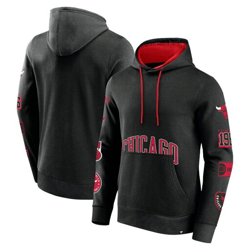 【送料無料】 アンブランデッド メンズ Tシャツ トップス Men's Fanatics Branded Black Chicago Bulls Home Court Pullover Hoodie Bul Black 【送料無料】 アンブランデッド メンズ Tシャツ トップス Men's Fanatics Branded Black Chicago Bulls Home Court Pullover Hoodie Bul Black