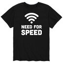 【送料無料】 ライセンス キャラクター メンズ Tシャツ トップス Men's Need For Speed Tee Black(4)