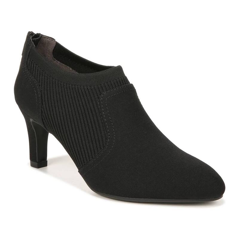 【送料無料】 ライフストライド レディース ブーツ・レインブーツ シューズ LifeStride Gia Women's Heeled Ankle Boots Black