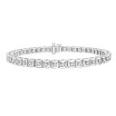 【送料無料】 アンブランデッド レディース ブレスレット・バングル・アンクレット アクセサリー 14k White Gold 3/4 Carat T.W. Di...