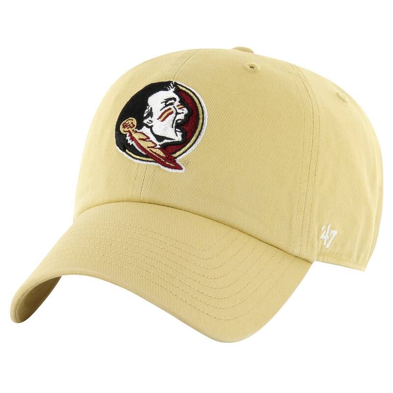 【送料無料】 アンブランデッド メンズ 帽子 アクセサリー Men's '47 Gold Florida State Seminoles Vintage Clean Up Adjustable Hat Fsu Gold