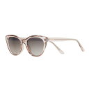 【送料無料】 ナインウェスト レディース サングラス・アイウェア アクセサリー Women's Nine West Slim Cateye Sunglasses Pink(4)