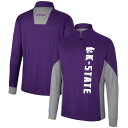【送料無料】 コロシアム メンズ ジャケット・ブルゾン アウター Men's Colosseum Purple Kansas State Wildcats Ba...
