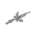 【送料無料】 1928 レディース ヘアアクセサリー アクセサリー 1928 Silver Tone Crystal Glass Blue Stone Butt...