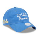 【送料無料】 ニューエラ レディース 帽子 アクセサリー Women's New Era Blue UCLA Bruins Script 9TWENTY Adj...