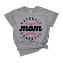 【送料無料】 Simply Sage Market レディース Tシャツ トップス Baseball Mom Baseball Garment Dyed Tee...