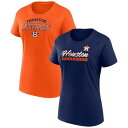 【送料無料】 アンブランデッド レディース Tシャツ トップス Women's Fanatics Branded Houston Astros Risk T-S...