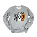【送料無料】 Simply Sage Market レディース Tシャツ トップス Boo Web Ghost Sweatshirt Graphite