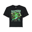 【送料無料】 ニコロデオン レディース Tシャツ トップス Juniors' SpongeBob Flying Dutchman Sagittarius Cro...