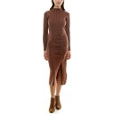 【送料無料】 ニコルミラー レディース ワンピース トップス Women's Nicole Miller Mockneck Midi Sweater Dress...