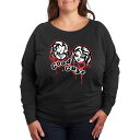 【送料無料】 ライセンス キャラクター レディース Tシャツ トップス Plus Size Chucky Retro Good Guys Pullover He...