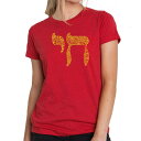 【送料無料】 エルエーポップアート レディース Tシャツ トップス Chai - Women's Premium Blend Word Art T-shirt ...