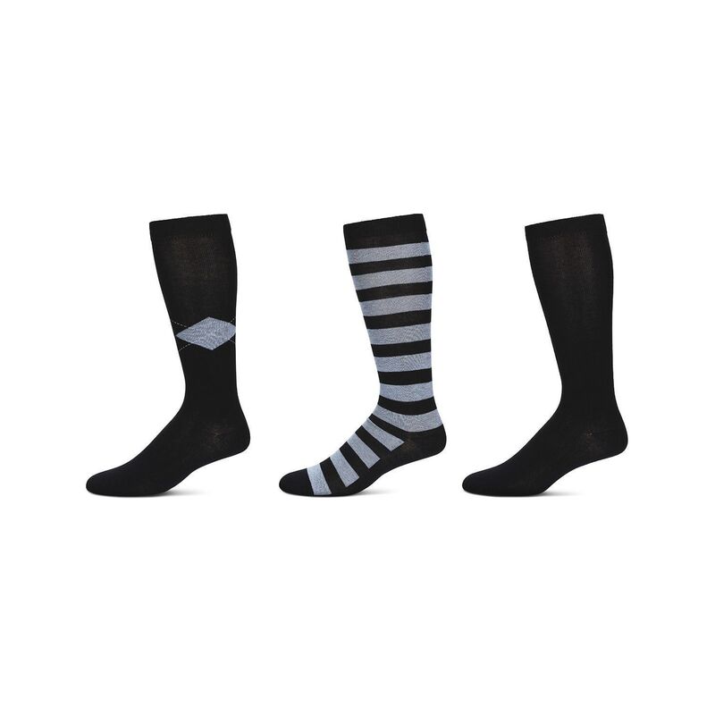 ̵ ⥤ ǥ   Girl's 3 Pack Soft Stripe Knee High Socks ...