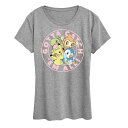 【送料無料】 ライセンス キャラクター レディース Tシャツ トップス Women's Pokemon Gotta Catch 'Em All Graphic Tee Heather Gray
