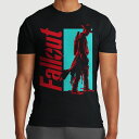 【送料無料】 ライセンス キャラクター メンズ Tシャツ トップス Men's Fallout TV Cooper Howard Crewneck Graphic Tee Black(4)
