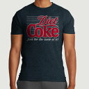 【送料無料】 ライセンス キャラクター メンズ Tシャツ トップス Men's Diet Coke Vintage Ad Crewneck Graphic Tee Heather Charcoal