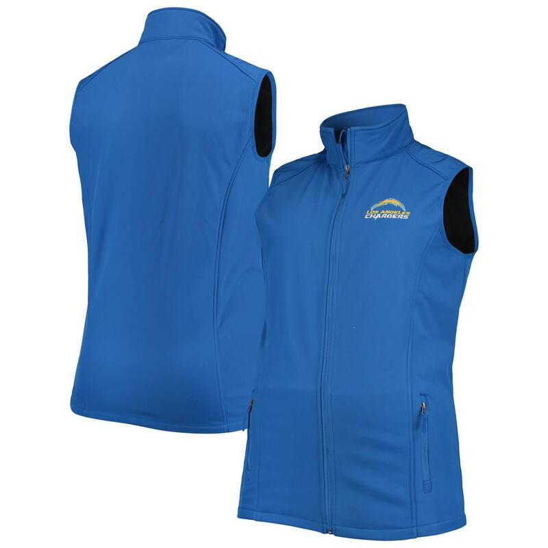 【送料無料】 アンブランデッド メンズ ジャケット・ブルゾン アウター Men's Dunbrooke Royal Los Angeles Chargers Big & Tall Archer Softshell Full-Zip Vest Chg Blue