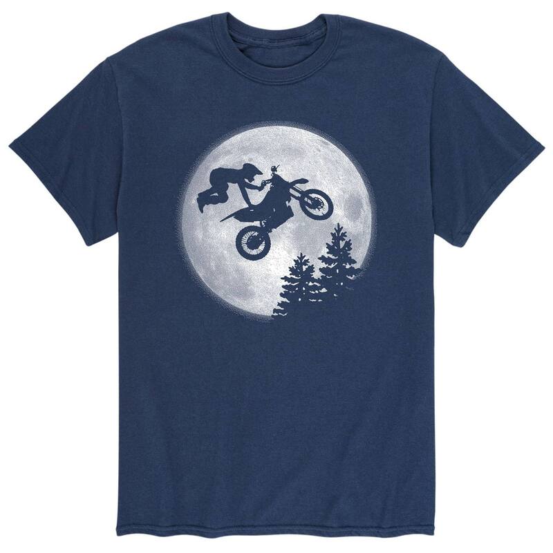 【送料無料】 ライセンス キャラクター メンズ Tシャツ トップス Men's Stunt Rider Moon Tee Navy