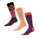 【送料無料】 メモイ メンズ 靴下 アンダーウェア Flowertrast Cotton Blend Crew Sock 3 Pack Black