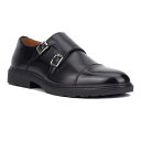【送料無料】 エックスレイ メンズ オックスフォード シューズ Xray Gavin Men's Monk Strap Dress Shoes Black